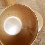 Coffee service tea chocolate stoneware village CNP France vintage