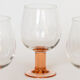 4 large Luminarc glasses France "Scandia" 1980