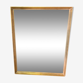 Miroir ancien doré 76x61cm