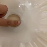 Corrugated glass suspension