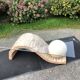 80s design coffee table. made of Mactan travertine stones from Magnussen ponte.