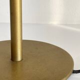 Lampe champignon SCE acier et verre opalin vintage
