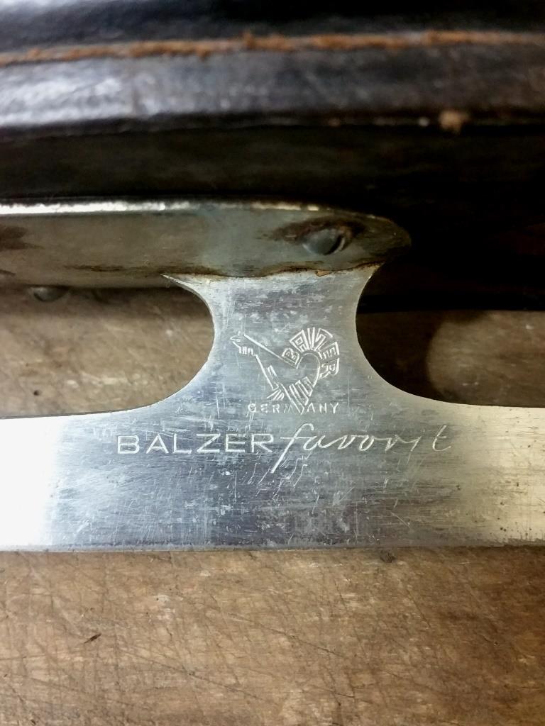 Old pair of ice skates