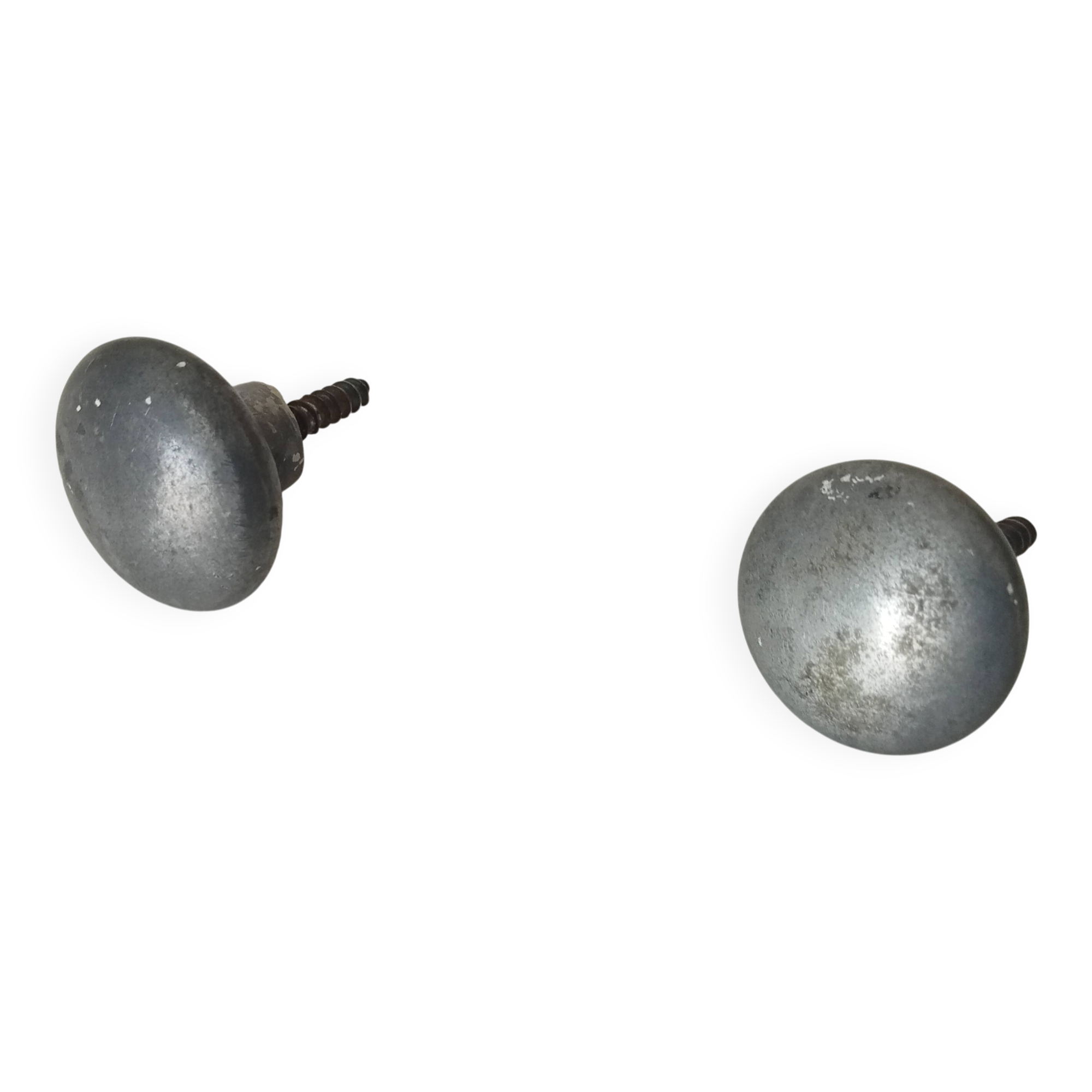 Pair of antique furniture knob handles