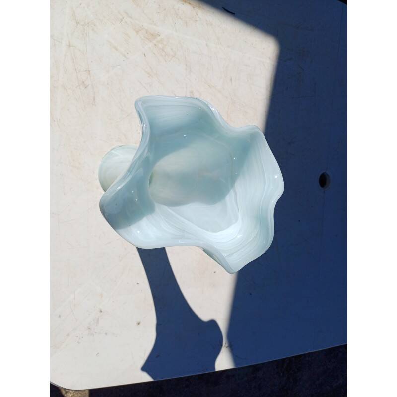 Opaline glass vase