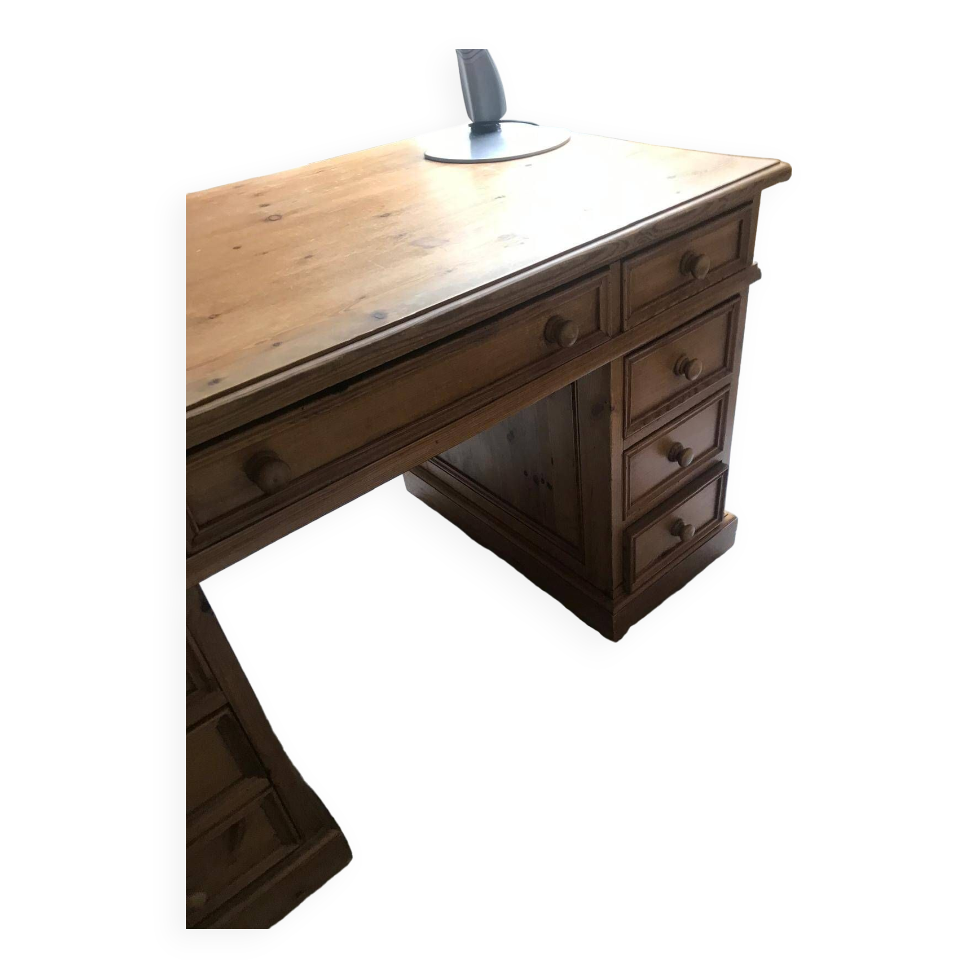 Large desk with drawers