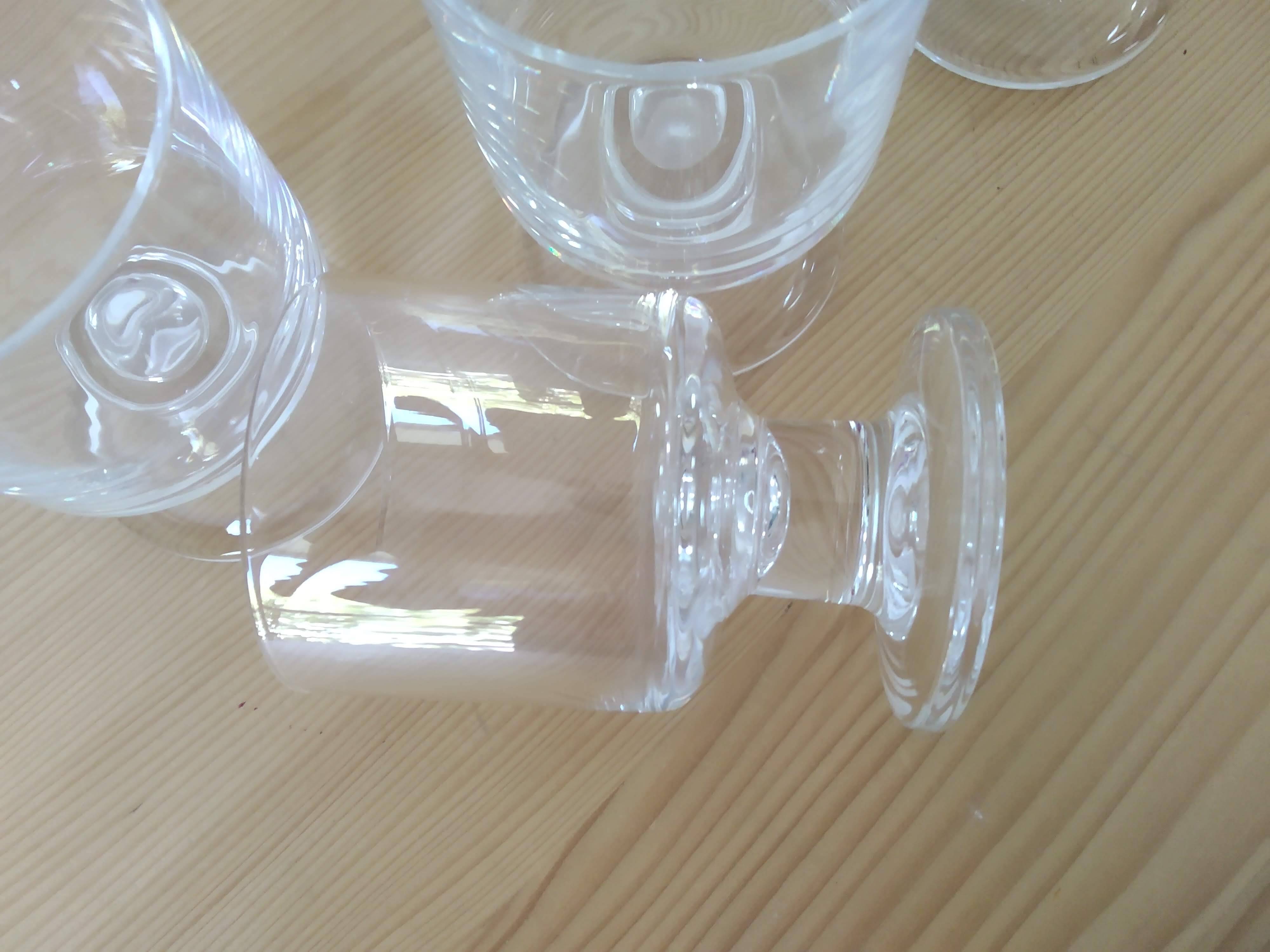 Verre à vin en cristal Vintage 70