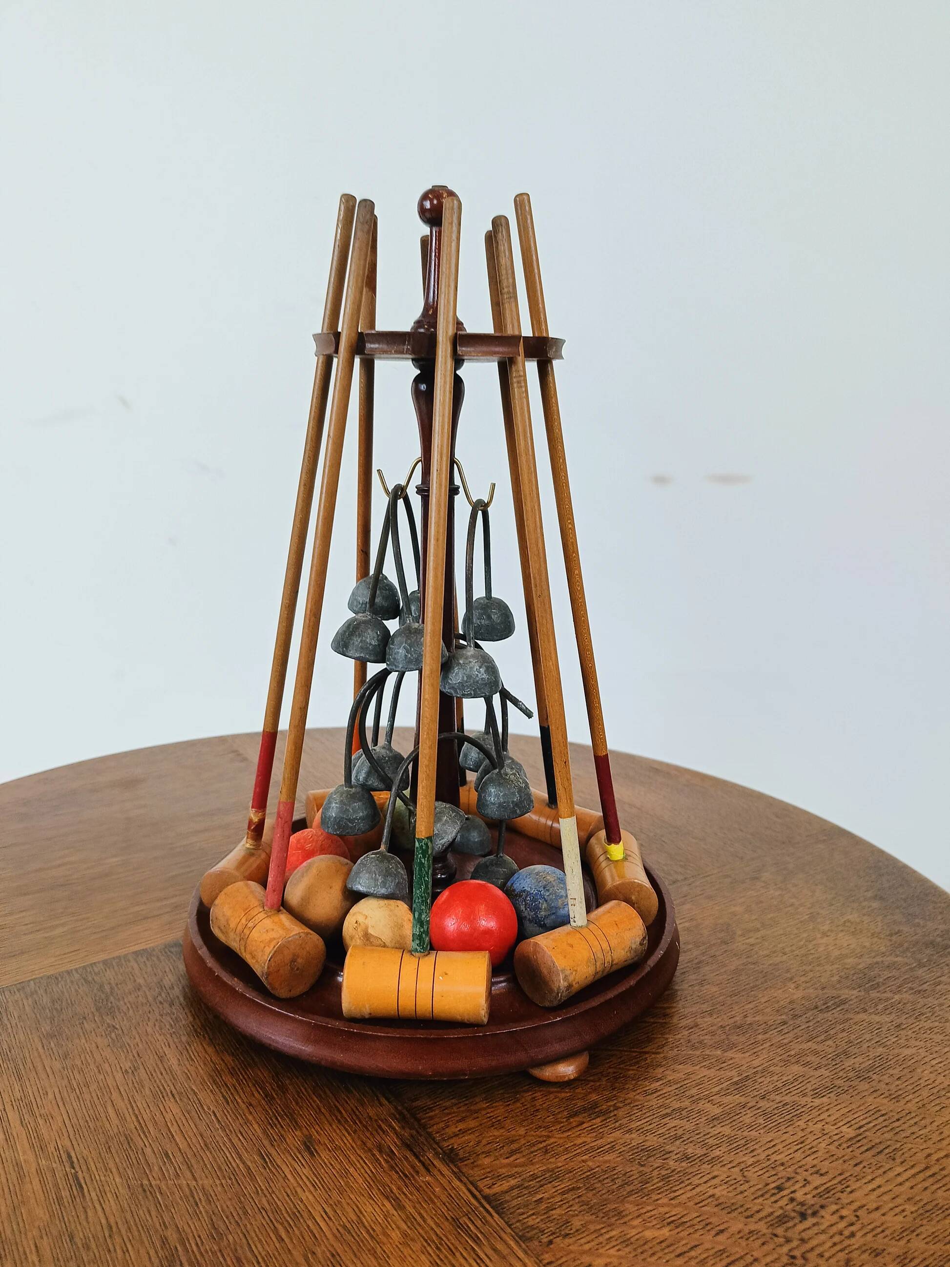 Table miniature croquet set
