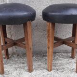 1940s bistro stool (set of 2)