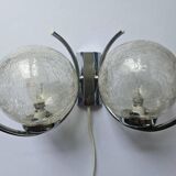 Rare Mid-Century Wall Lamp in the Style of Gaetano Sciolari, Italy, 1970s