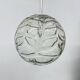 Doria leuchten glass hanging lamp , 1970s