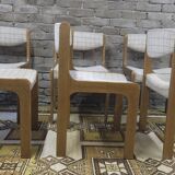 Set of 6 vintage chairs 1970
