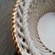 Braided ceramic basket