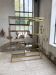 Brass shelf 1970 Belgo Chrom regency
