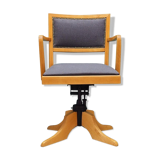 Armchair gray, Danish design, 60, manufacturer: Ehapa