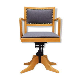Armchair gray, Danish design, 60, manufacturer: Ehapa
