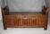 Oak chest bench from the 18th century