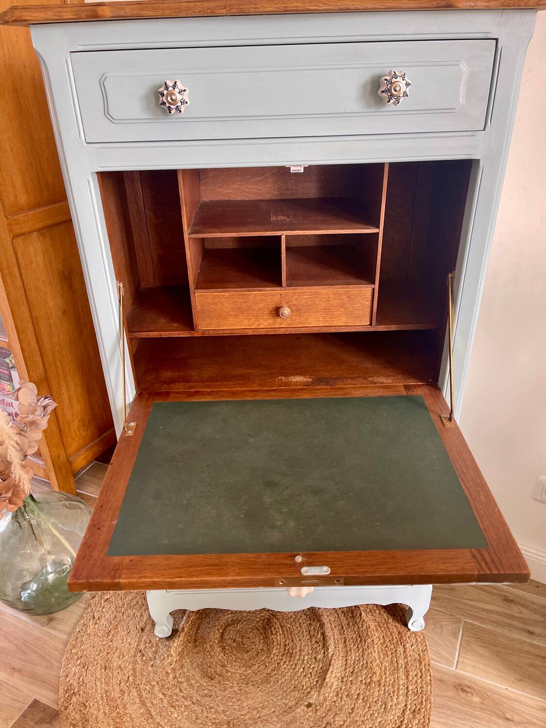 Renovated antique secretary