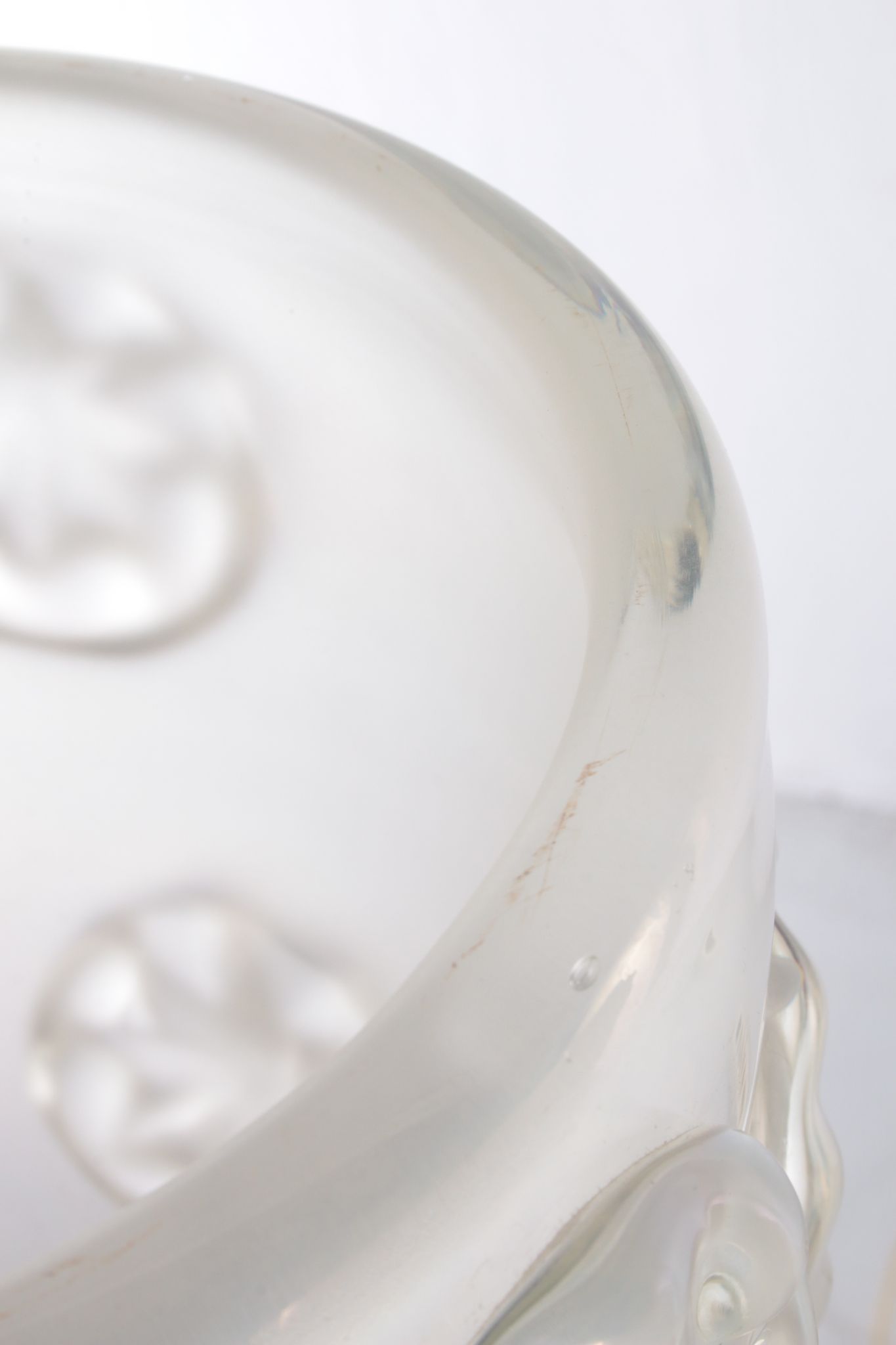 Design set of blown Murano glass table lamps by Barovier & Toso, 1950s