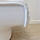 fauteuil Elda vintage de Joe Colombo en cuir blanc