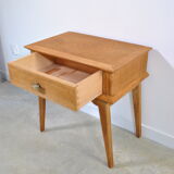 Oak bedside 1960.