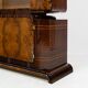 Buffet vitré asymétrique Art Déco en noyer et palissandre - 1925-1939