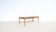 Table basse scandinave chêne et ardoise années 60'