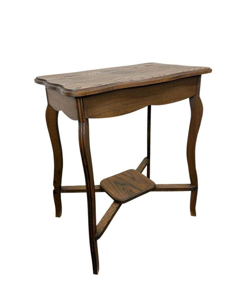 Table d'appoint classique vintage en bois / table de hall / console