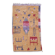 Modern Orange Berber Rug - 250 X 150 cm