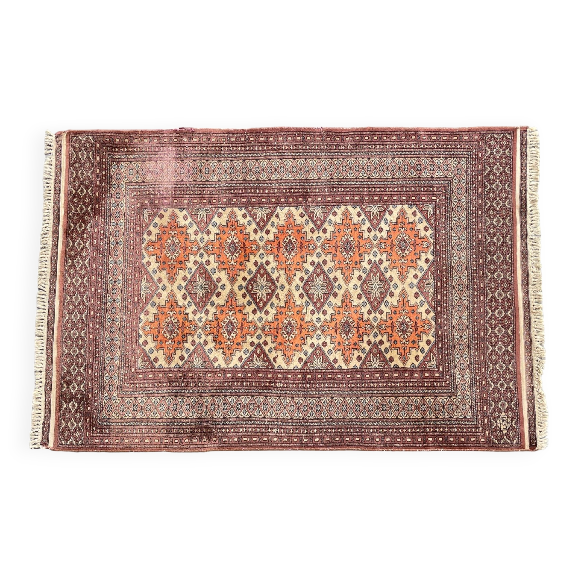 Oriental carpet pakistan 196cm x 126cm