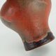 Carstens toennishof vase model no.0875-18 gerda heuckeroth orange brown 60s
