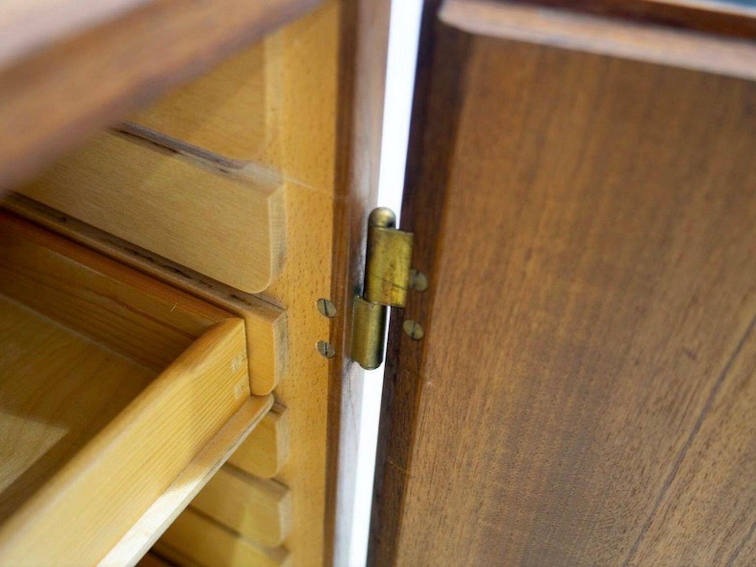 Mid-century teak wardrobe Model 232 by Børge Mogensen