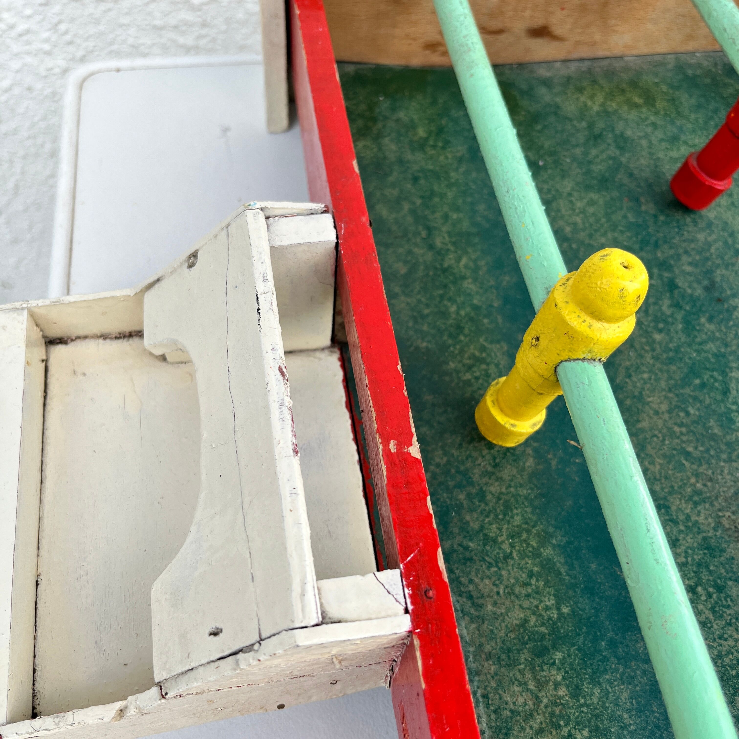 Table wood table football