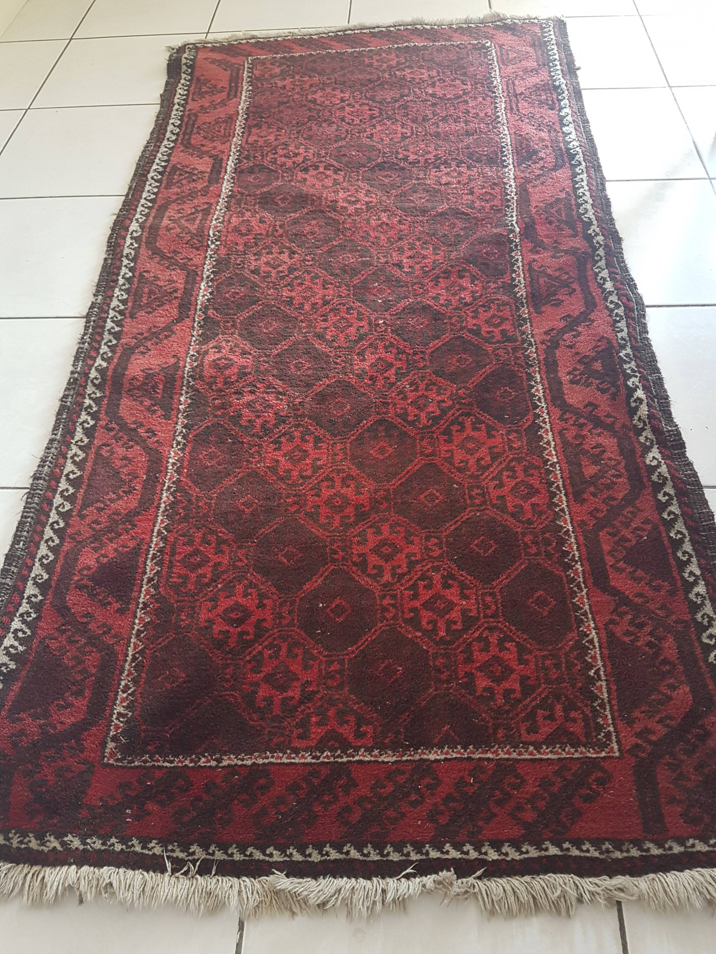 Iranian Persian carpet 87x175cm