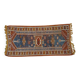 Tapis vintage en laine polychrome