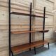 Modular teak shelf by Louis Van Teeffelen 1950s