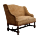 Walnut bench of louis xiii xviith period