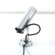 Vintage stainless steel wall light, 1960s