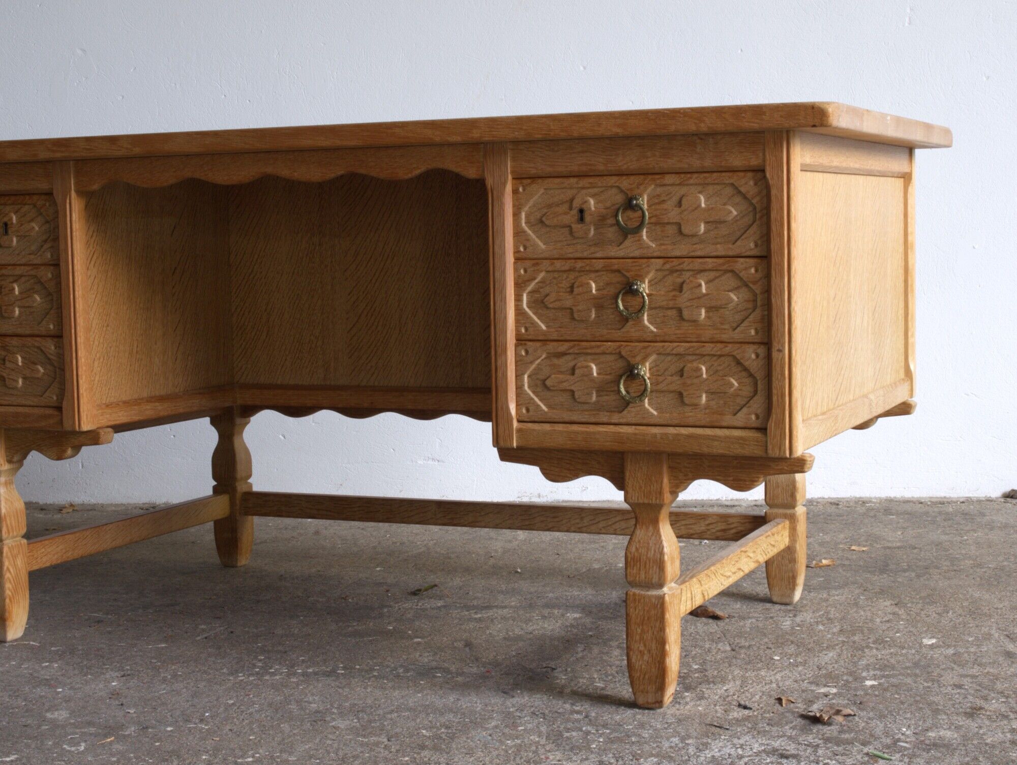 Vintage danish writing desk 1970s