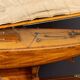 Vintage 20thC English Carved Hull Pond Yacht c.1930