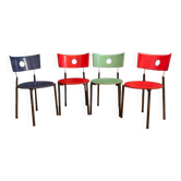 Vintage dining chairs from Kusch+Co, 1970s, set of 4