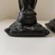 Art Nouveau bookends, Oriental woman, 1900