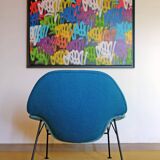 Model F555 armchair by Pierre Paulin, published by Artifort in the 1960s.