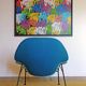 Model F555 armchair by Pierre Paulin, published by Artifort in the 1960s.