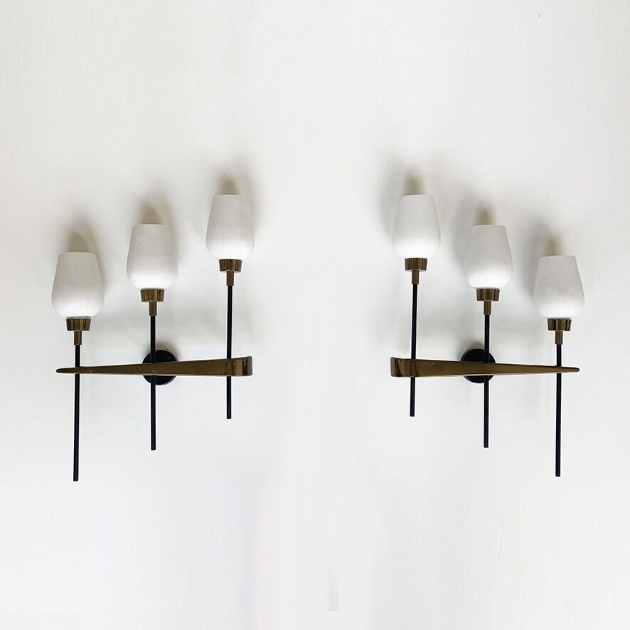 2 Arlus Wall Lamps 1960