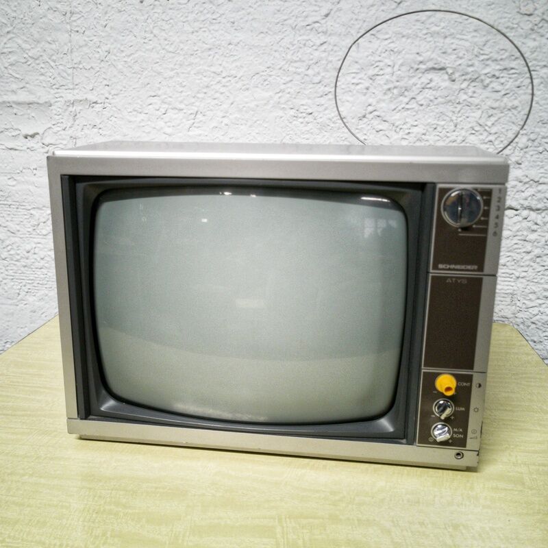 Schneider portable vintage TV