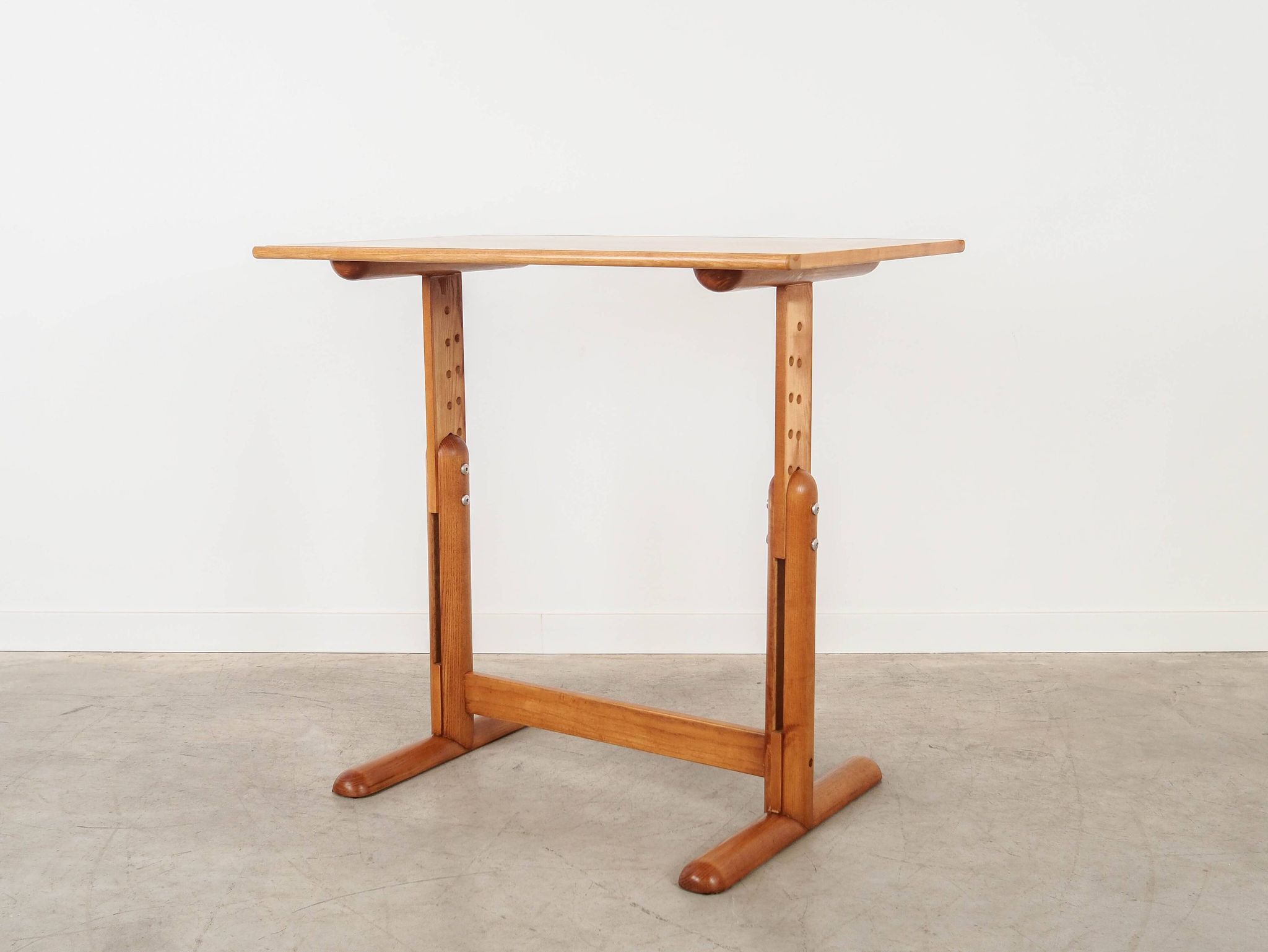 Desk with an adjustable top, Italian design, 1970s, made in Italy