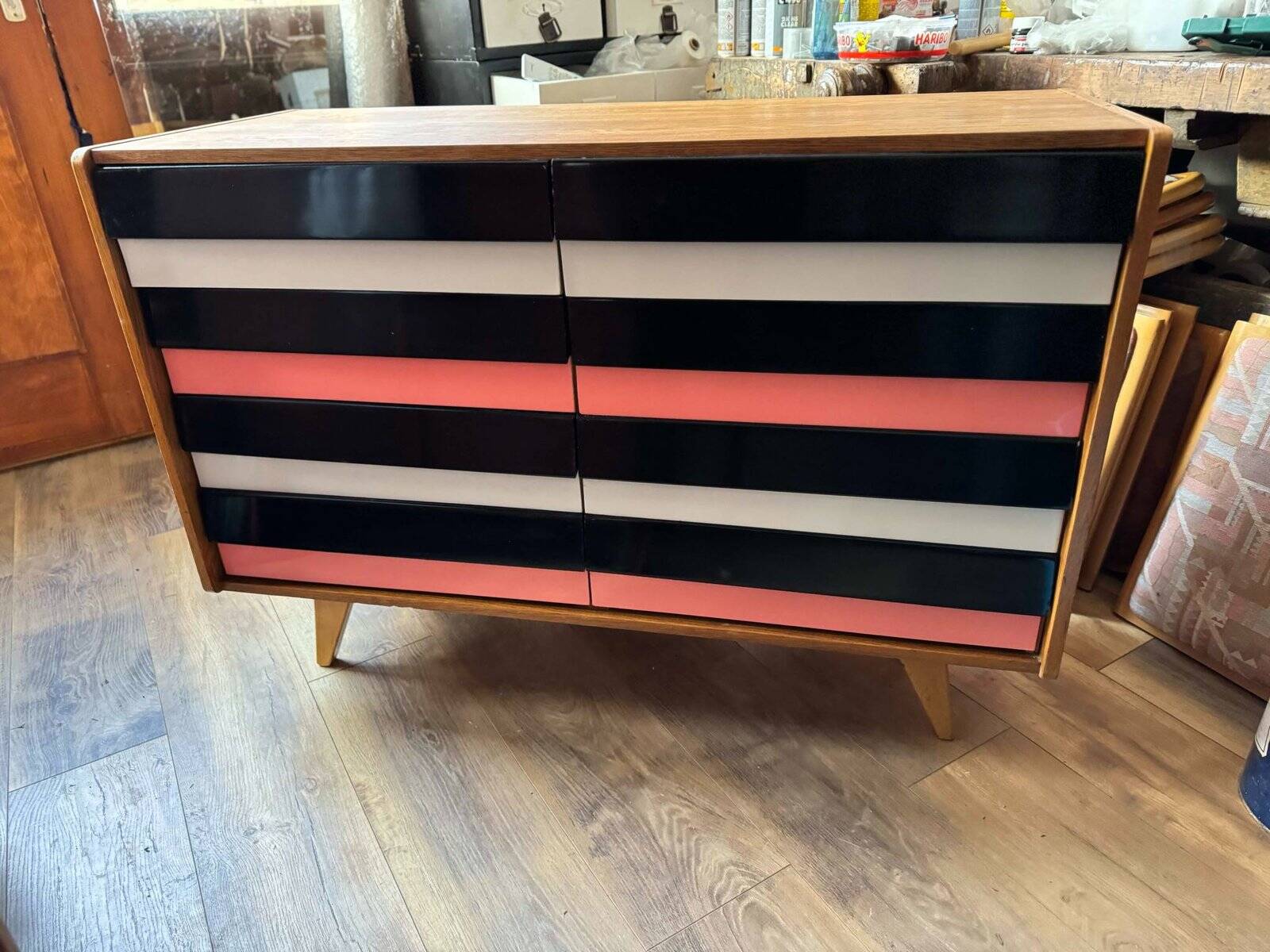 Model U453 sideboard by Jiří Jiroutek for Interior Prague, 1960s