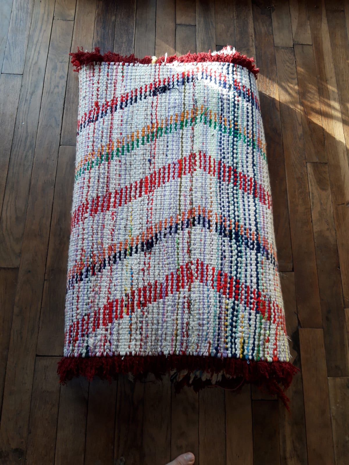 Old berber carpet