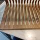 Habitat 1980s 90s bent plywood magazine rack